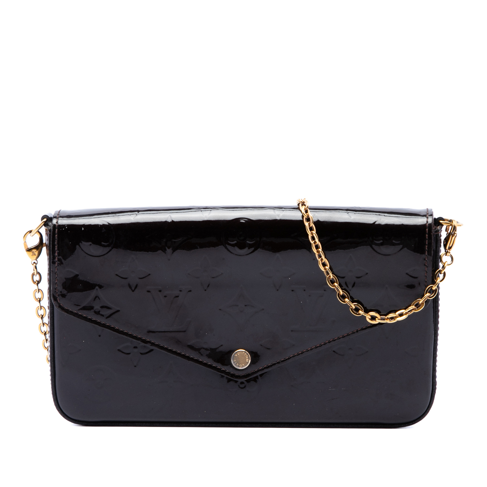 Pre-Loved Louis Vuitton Monogram Vernis Pochette Felicie